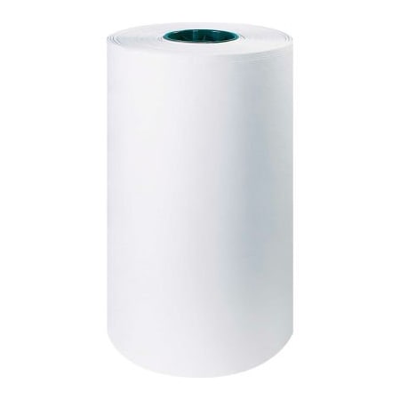 The Packaging Wholesalers Butcher Paper, 40 lbs., 15"W x 1000'L, White, 1 Roll PBP1540W